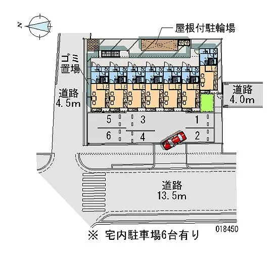 ★手数料０円★東大阪市衣摺　月極駐車場（LP）